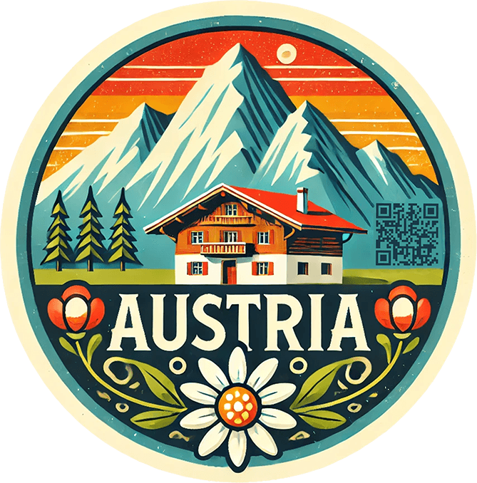 Austria travel badge