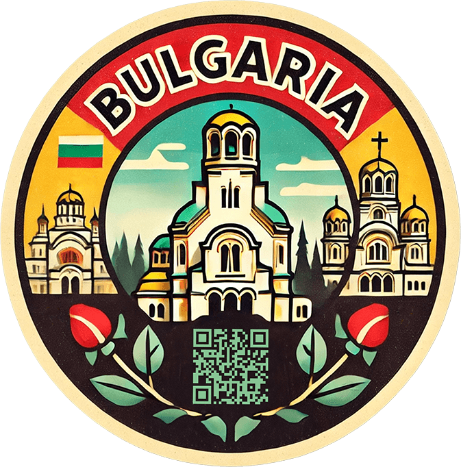 Bulgaria travel badge