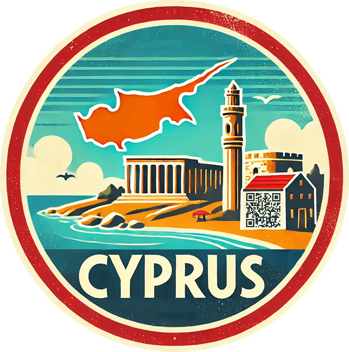 Cyprus travel badge