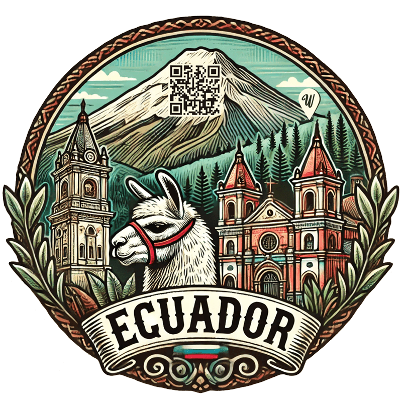 Ecuador travel badge