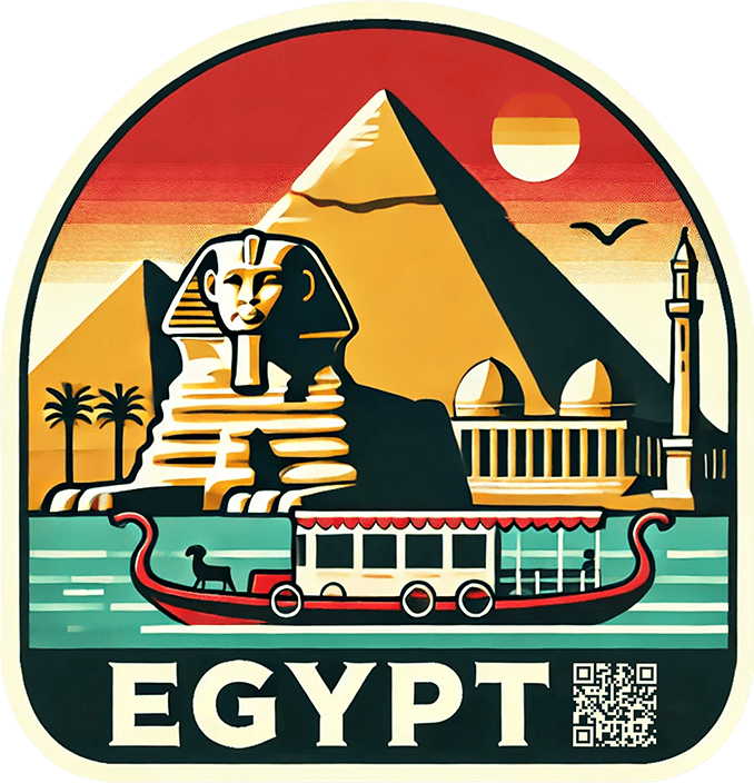 Egypt travel badge