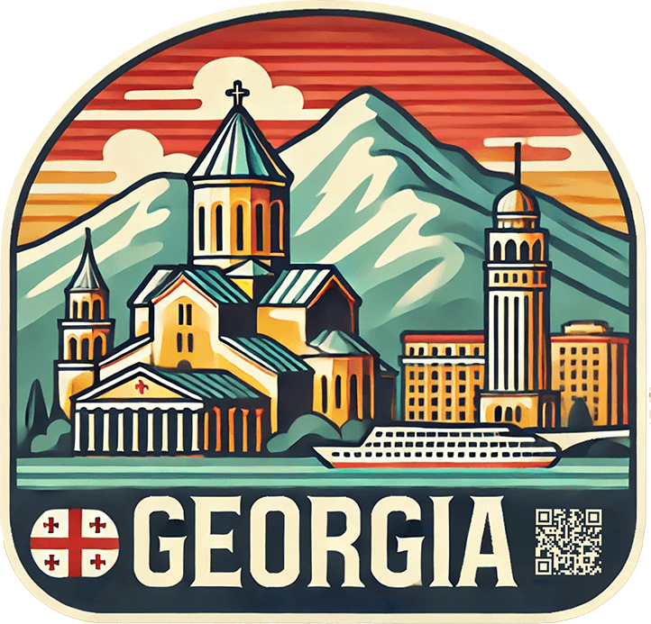 Georgia travel badge