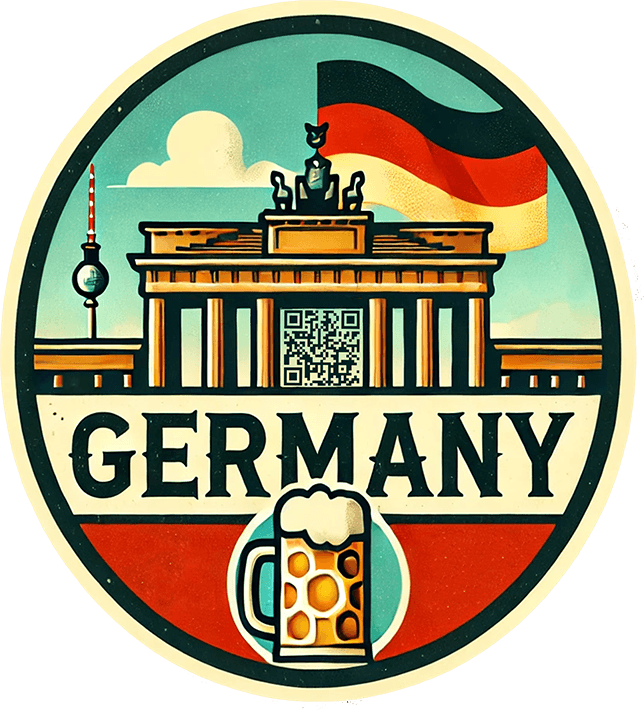 Germany travel badge