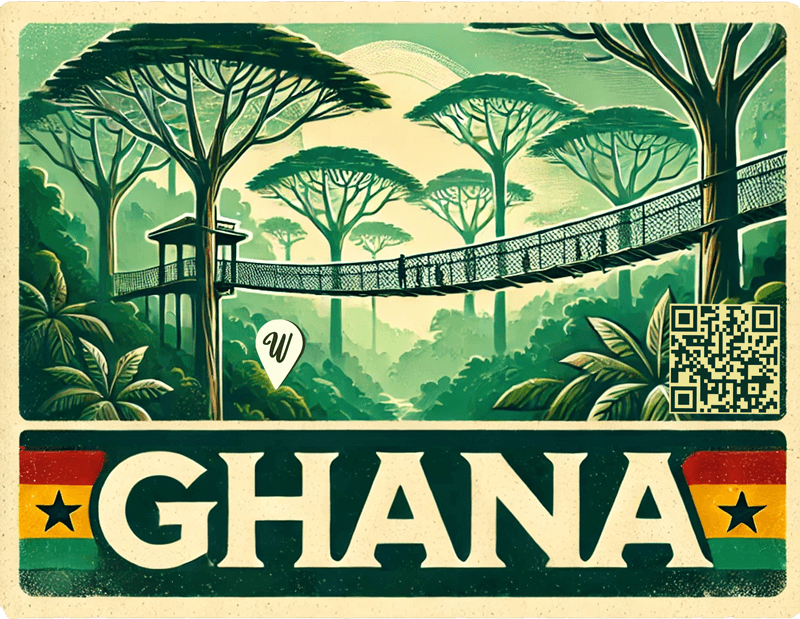Ghana travel badge