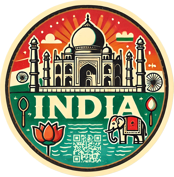 India travel badge