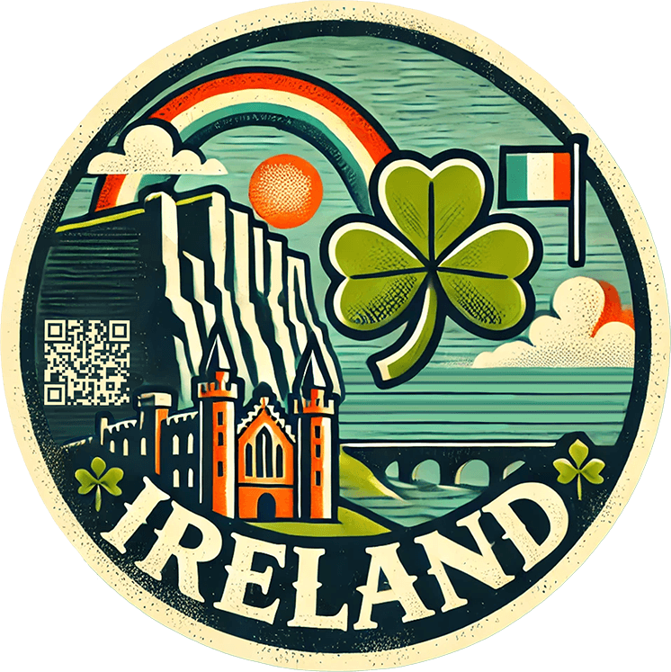 Ireland travel badge