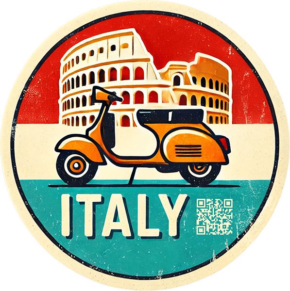 Italy travel badge