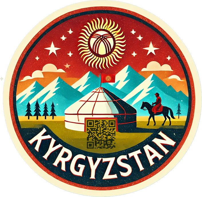 Kyrgyzstan travel badge