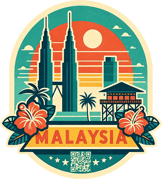 Malaysia travel badge