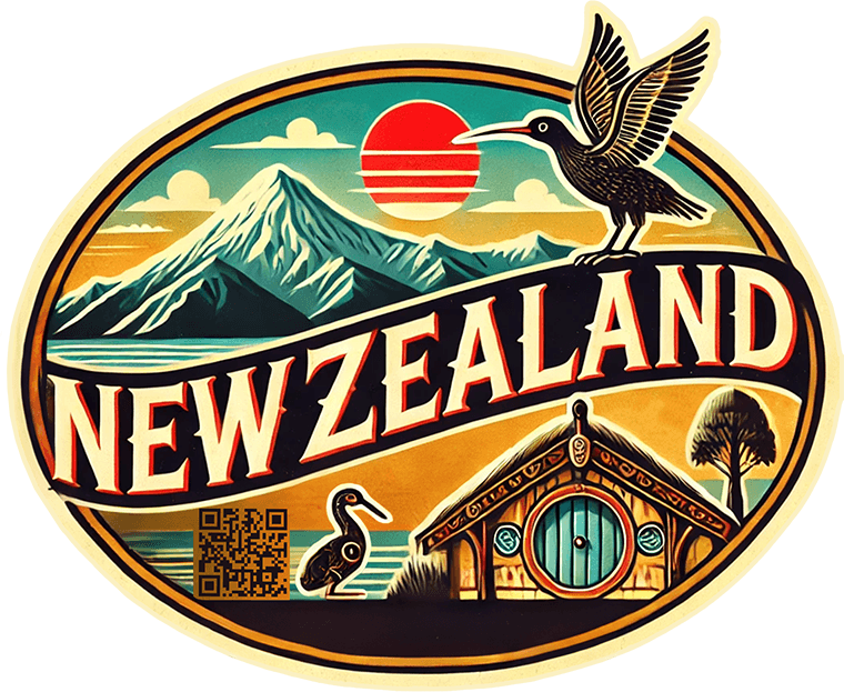 New Zealand travel badge