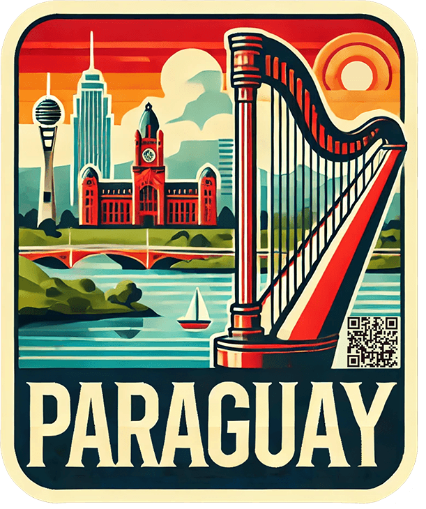 Paraguay travel badge