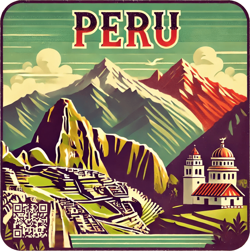 Peru travel badge