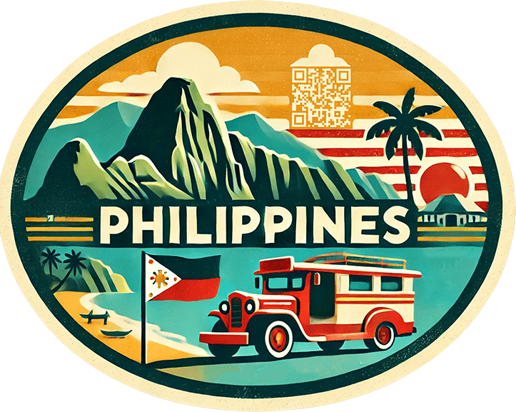 Philippines travel badge