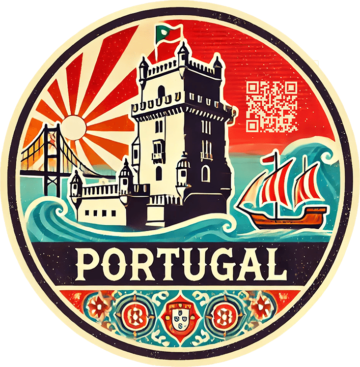 Portugal travel badge