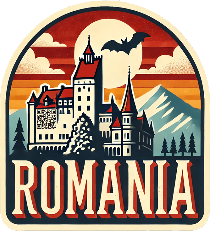 Romania travel badge