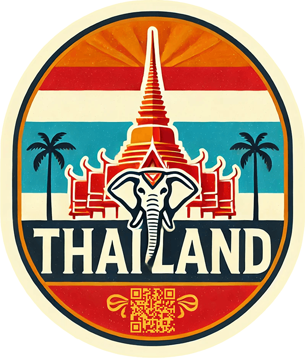Thailand travel badge