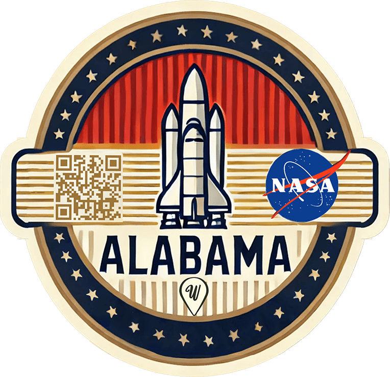 Alabama travel badge