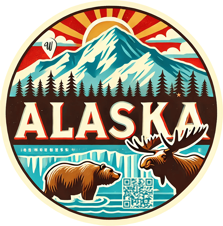 Alaska travel badge