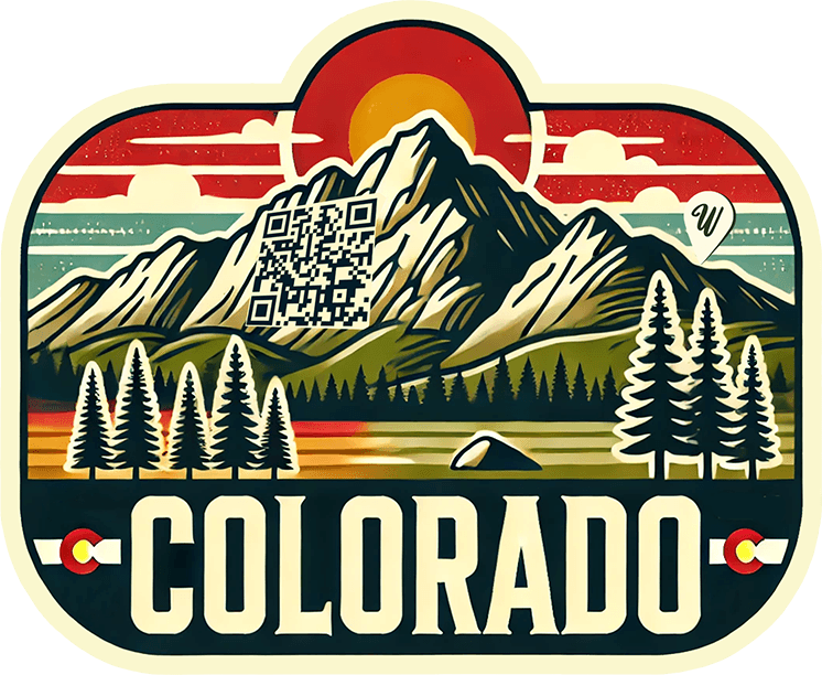 Colorado travel badge