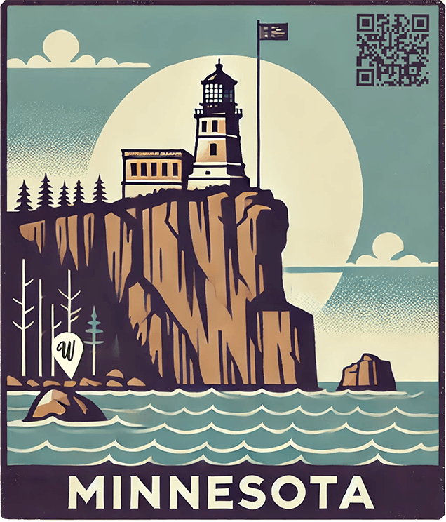 Minnesota travel badge