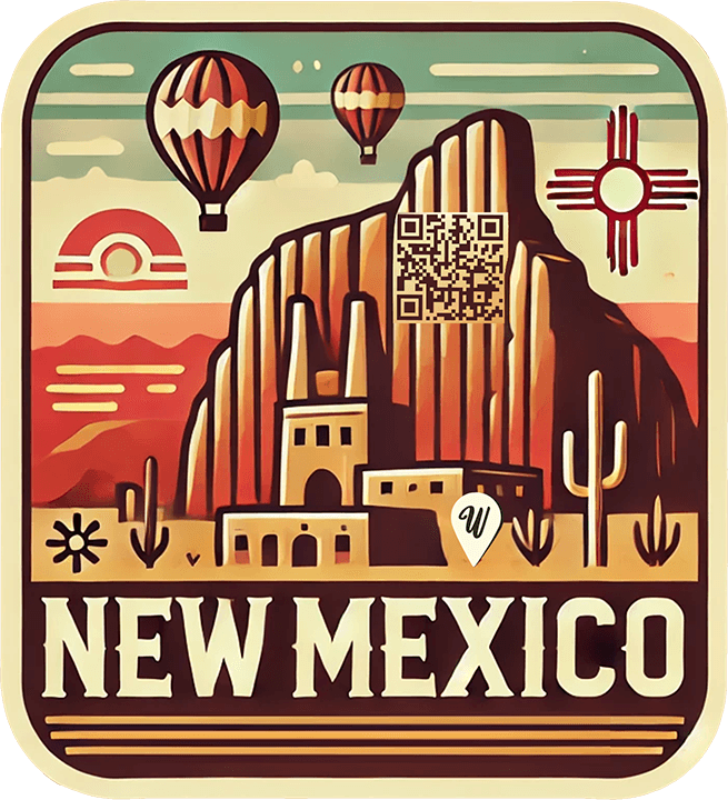 New Mexico travel badge