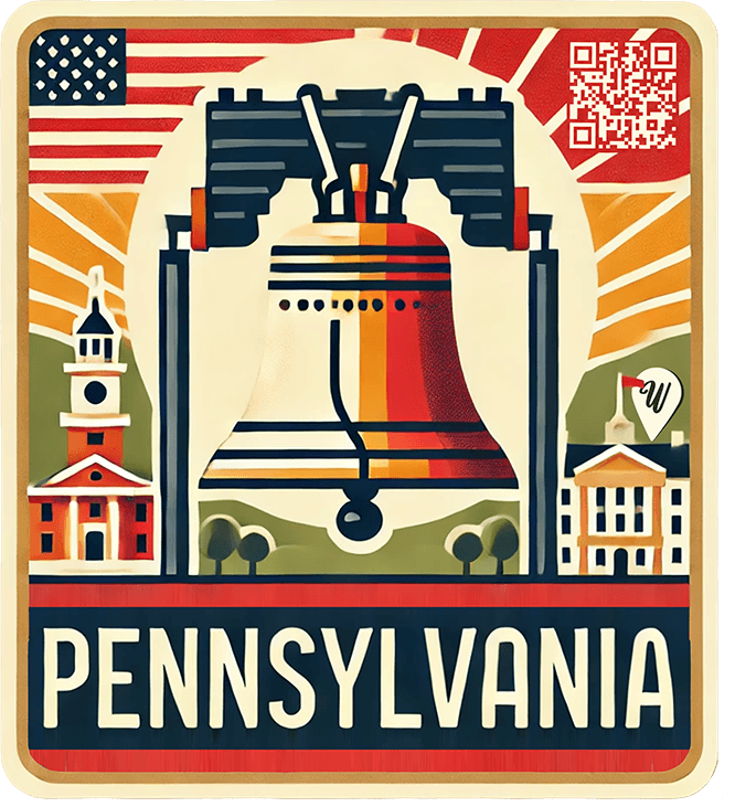 Pennsylvania travel badge
