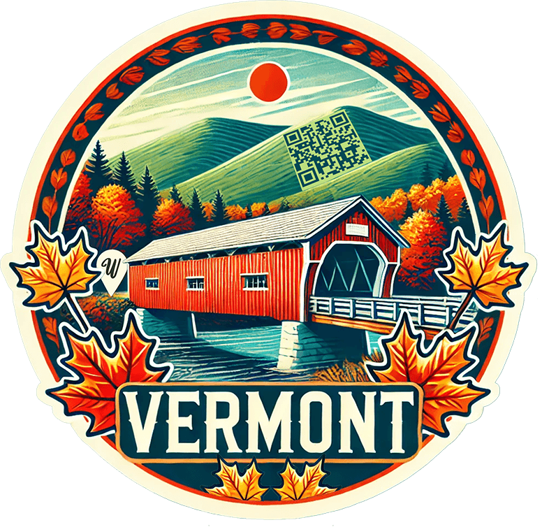 Vermont travel badge