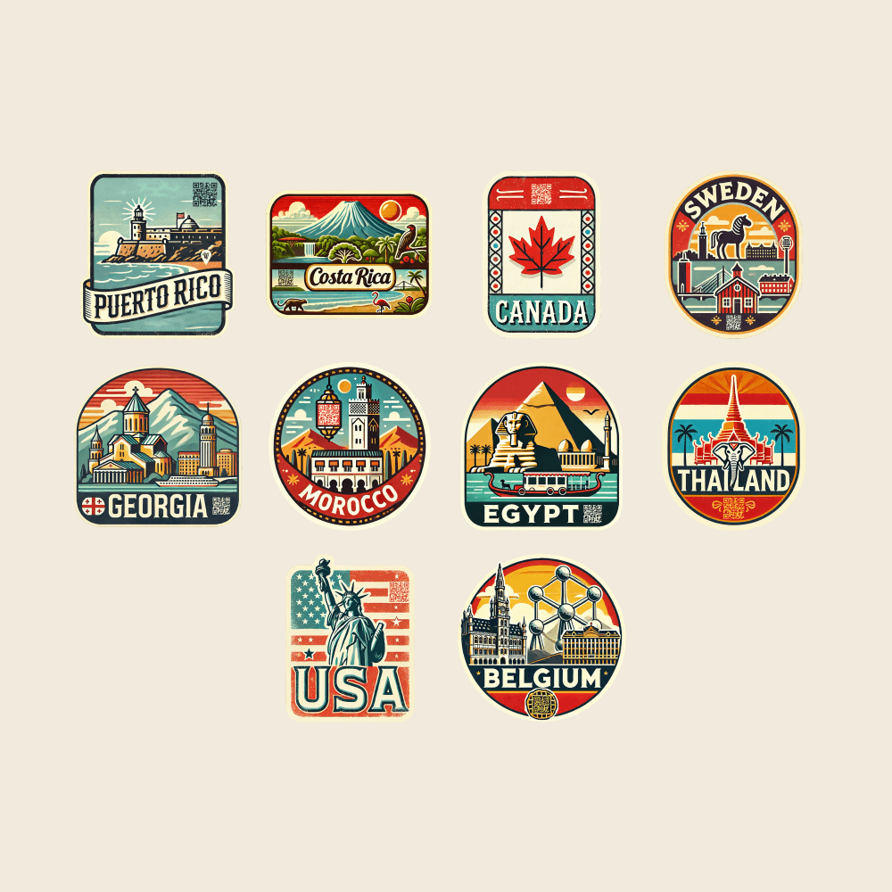 Wander Pack β 10 Badges