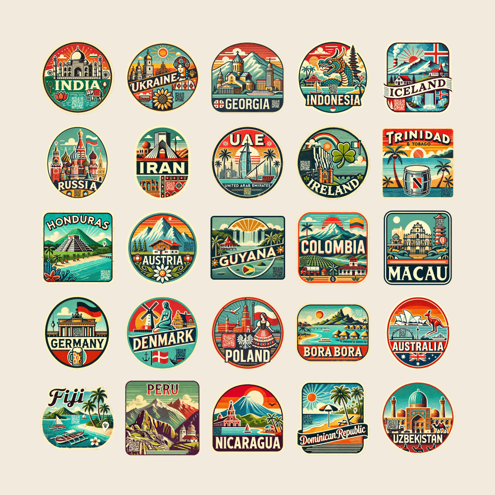 Wander Pack β 25 Badges